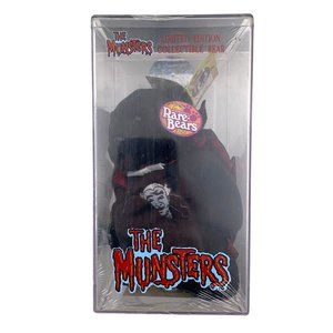 The Munsters Collectible Bears (GRAMPA) From 1999 Sealed. Never opened.